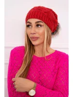 Fleecová čepice Sandra model 18750731 - K-Fashion Fleecová čepice Sandra model 18750731 - K-Fashion