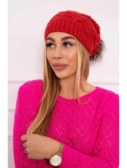 Fleecová čepice Sandra model 18750731 - K-Fashion Fleecová čepice Sandra model 18750731 - K-Fashion