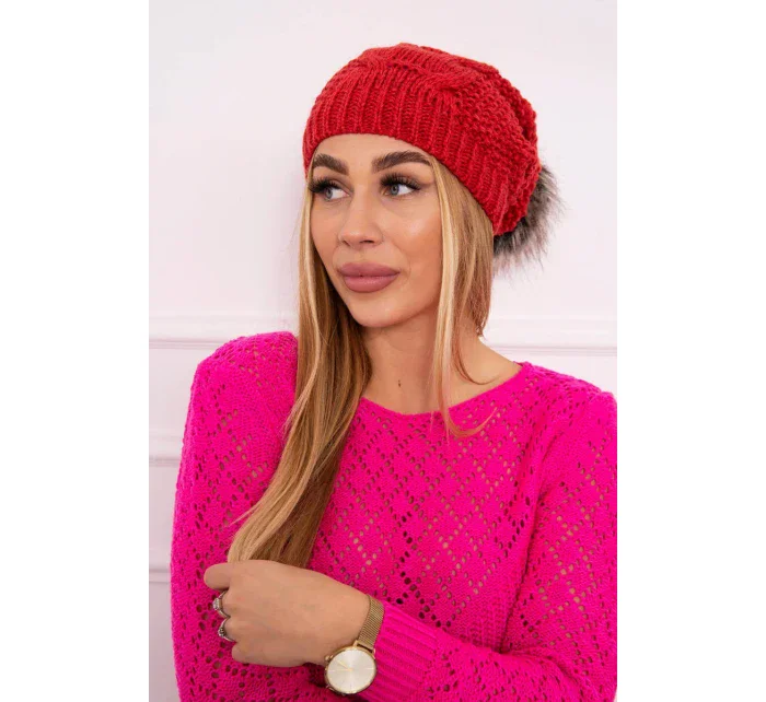 Fleecová čepice Sandra model 18750731 - K-Fashion Fleecová čepice Sandra model 18750731 - K-Fashion