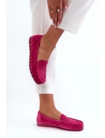 Dámské semišové mokasíny model 21659556 - S.Barski Dámské semišové mokasíny model 21659556 - S.Barski