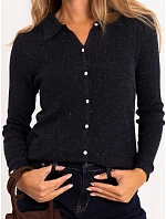 Sweter PM SW model 22361725 granatowy - FPrice Sweter PM SW model 22361725 granatowy - FPrice