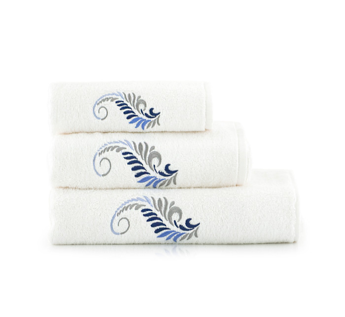 Sada ručníků Zwoltex Pióro Blue/Pattern