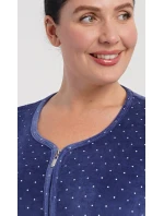 Dámské domácí šaty s tříčtvrtečním rukávem Alex