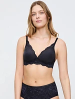 Dámská podprsenka Amourette Charm T P - tmavě šedá 00JO - TRIUMPH