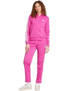 Essentials dámská tepláková souprava se třemi pruhy růžová model 21438721 - ADIDAS