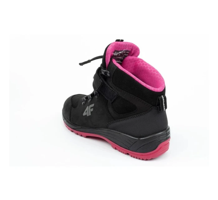 Dětská treková obuv HJZ21-JOBMW251 černá - 4F Dětská treková obuv HJZ21-JOBMW251 černá - 4F