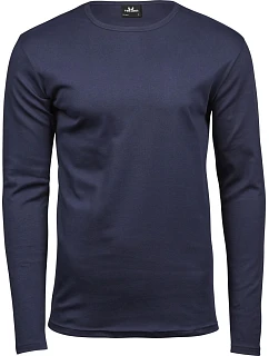 TJ 530 Pánské tričko Interlock s dlouhým rukávem model 22497140 navy - Tee Jays