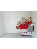 Červená tepláková souprava