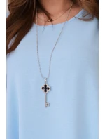 Sada halenky + kalhot s přívěskem modrý Sada halenky + kalhot s přívěskem modrý