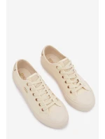 Dámské tenisky Big Star model 22016655 Světle béžové - Big Star Shoes