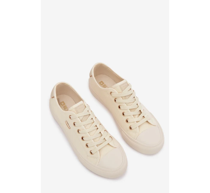 Dámské tenisky Big Star model 22016655 Světle béžové - Big Star Shoes