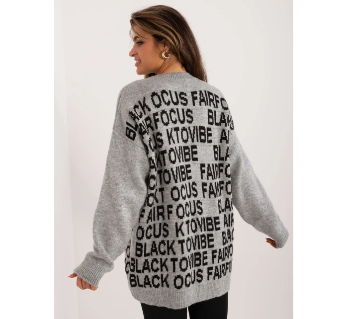 Jumper BA SW 0546.07 šedý Jumper BA SW 0546.07 šedý