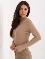 Sweter PM SW model 21776280 beżowy - FPrice Sweter PM SW model 21776280 beżowy - FPrice