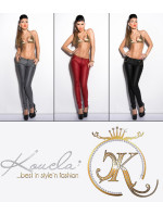Sexy KouCla pants in leatherlook with studs