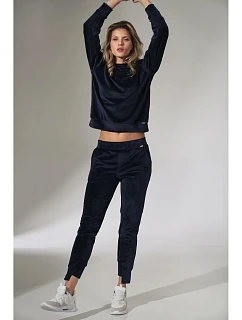 Dámské kalhoty model 22045060 tmavě modré L - Figl