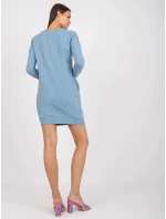 Dámské šaty AP SK A 006.73 Světle modrá - FPrice
