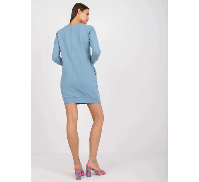 Dámské šaty AP SK A 006.73 Světle modrá - FPrice