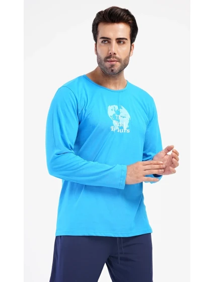 Pánské pyžamo dlouhé model 20656684 - Vienetta MAN