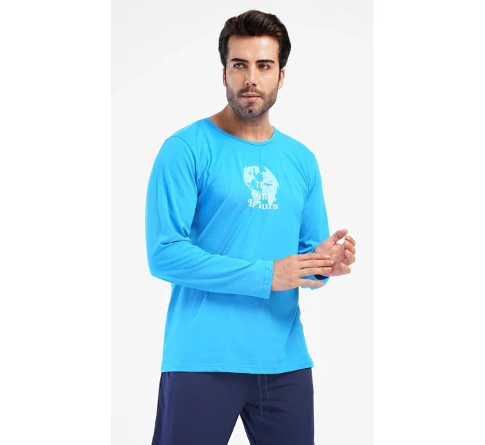 Pánské pyžamo dlouhé model 20656684 - Vienetta MAN