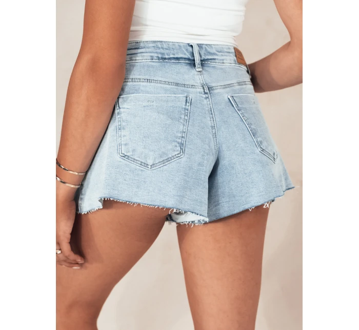 Dámské světle modré džínové šortky SUMRBREEZ FashionStreet SY0353 Dámské světle modré džínové šortky SUMRBREEZ FashionStreet SY0353