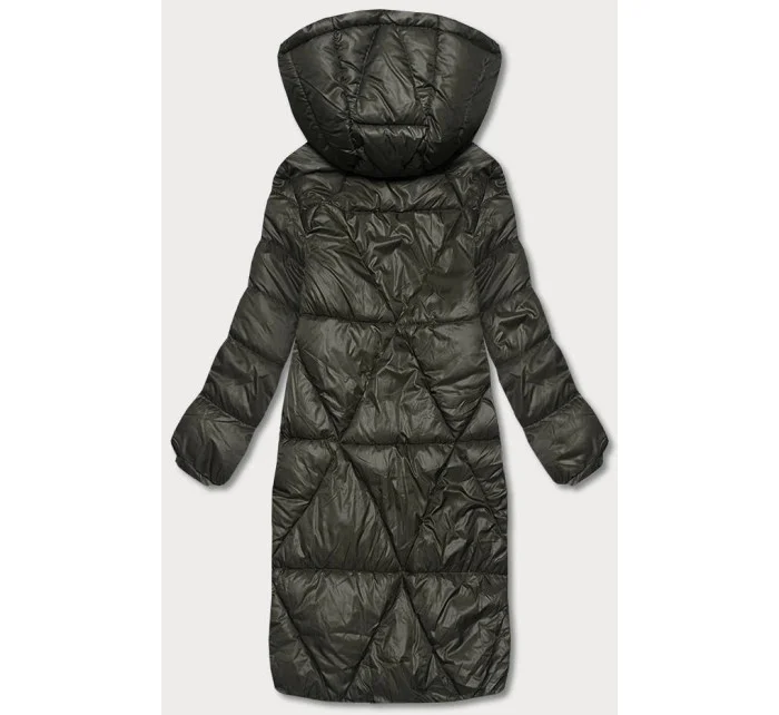 Dámská bunda v army barvě pro přechodné období (YP-22081-6)