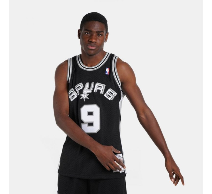 Mitchell & Ness San Antonio Spurs NBA Swingman Jersey Spurs 2001 Tony Parker M SMJYLG19018-SASBLCK01TPA pánské