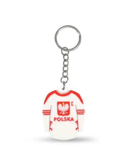 Hokejový dres - klíčenka Polsko (Home) SREBBREKH-PL Hokejový dres - klíčenka Polsko (Home) SREBBREKH-PL