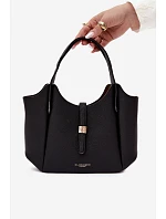 Černá taška z imitace kůže model 22221063 - Flora&Co Černá taška z imitace kůže model 22221063 - Flora&Co