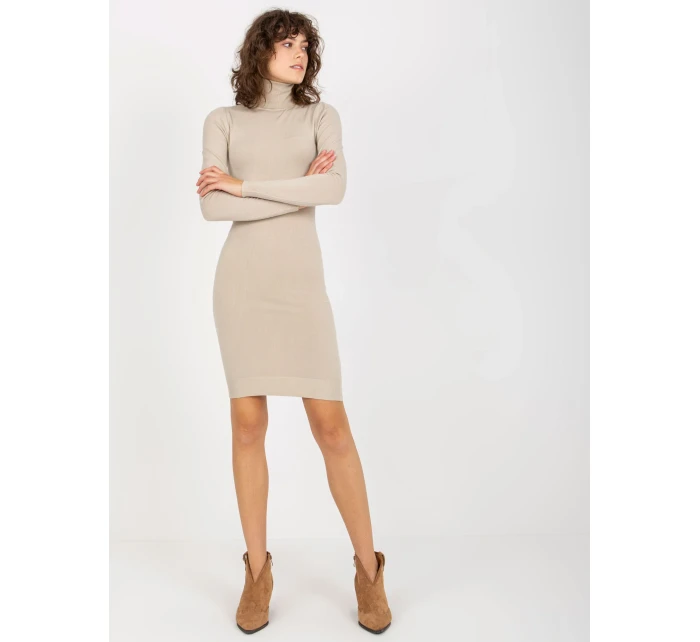 Dámské šaty NM SK NG 2309 šaty.17X světle béžové Dámské šaty NM SK NG 2309 šaty.17X světle béžové