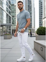 Modrá pánská polokošile FashionStreet PX0608 Modrá pánská polokošile FashionStreet PX0608