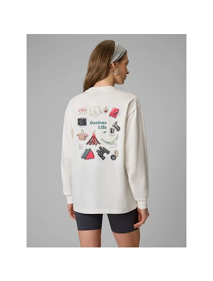 Dámské tričko s potiskem Regular Longsleeve model 22195743 dámské - 4F