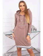 Šaty Brooklyn mocca