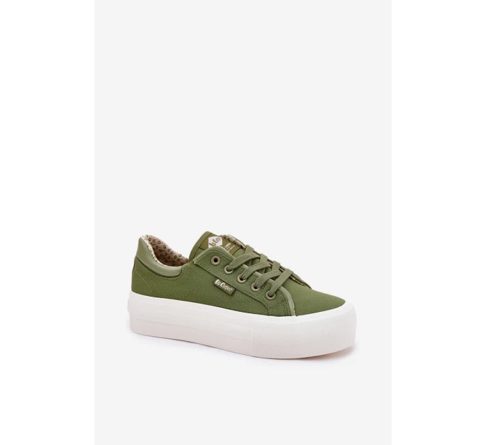 Dámské Tenisky Na Platformě model 21693955 Zelené - Lee Cooper