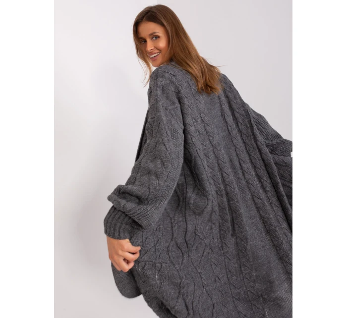 Kardigan BA SW  ciemny szary model 21107628 - FPrice