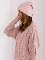 Czapka JK CZ 13 model 18975368 jasny różowy - FPrice Czapka JK CZ 13 model 18975368 jasny różowy - FPrice