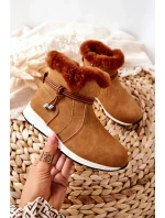Children's Snow Boots With Fur Big Star BB374058BS Camel Children's Snow Boots With Fur Big Star BB374058BS Camel