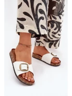 Pantofle model 216079 Step in style Pantofle model 216079 Step in style