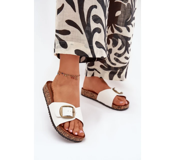 Pantofle model 216079 Step in style Pantofle model 216079 Step in style