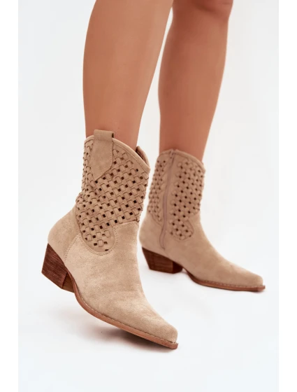 Boty na podpatku  model 223853 Step in style