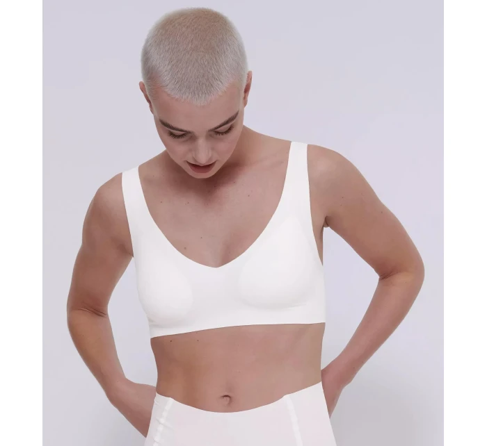 Dámská podprsenka ZERO Feel 2.0 Bralette - WHITE - bílá 00GZ - SLOGGI