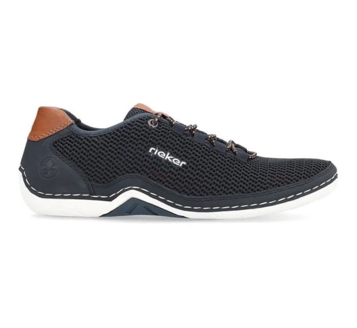 Pohodlné polobotky Rieker M RKR666 navy blue