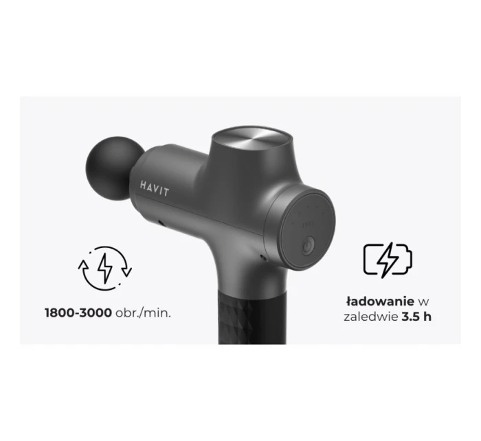 Pistolový masážní přístroj Havit MG1503
