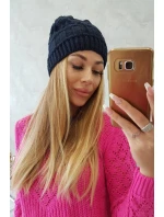 Fleecová čepice Marta K231 navy blue Fleecová čepice Marta K231 navy blue