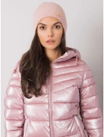 Dámská čepice světle růžová