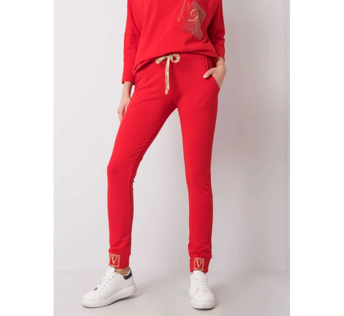 Tepláky RV DR 5980.12 červených