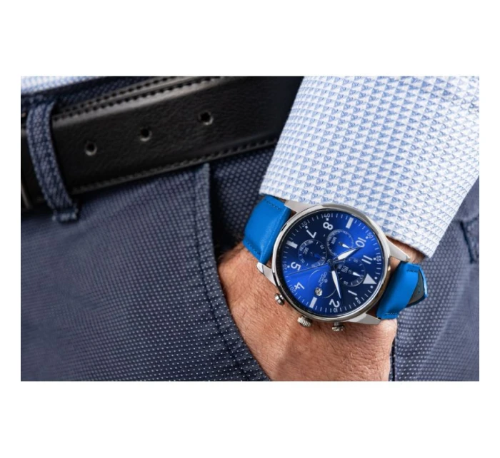 Pánské hodinky Giewont Chronograph Sapphire Blue GW5630-A5