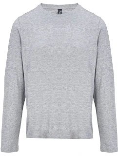 SOL'S Monarch Women Dámské tričko s dlouhým rukávem 25.4443 grey melange