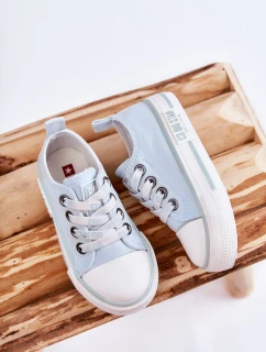 Dětské látkové tenisky BIG STAR model 21594703 Modrá - Big Star Shoes