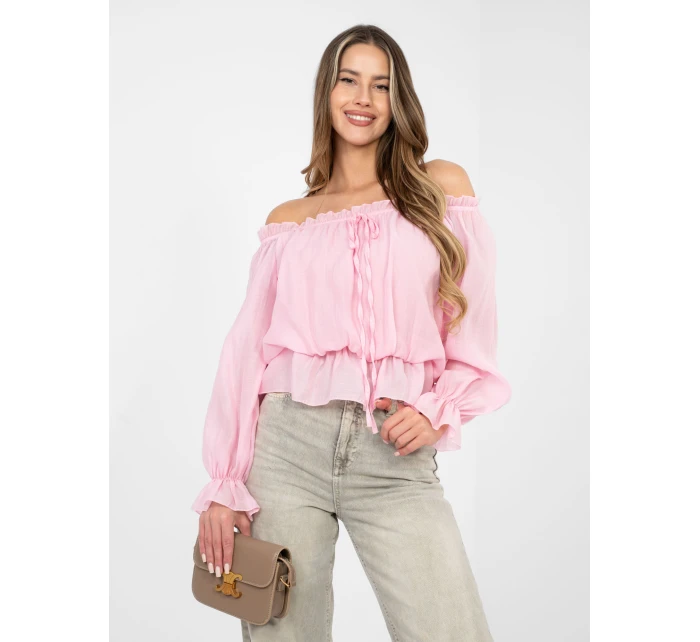 Bluzka MI BZ model 22007101 jasny różowy - FPrice