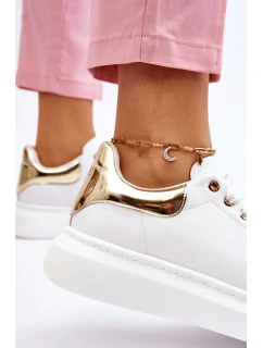 Dámská sportovní obuv GOE LL2N4011 Bílá a zlatá